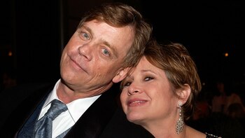 Hamill y Fisher en una