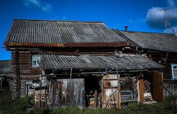 Casas abandonas y descuidadas, una