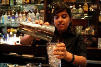 Los restaurantes están en ciudades