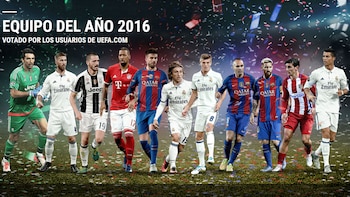 Los 11 jugadores escogidos por