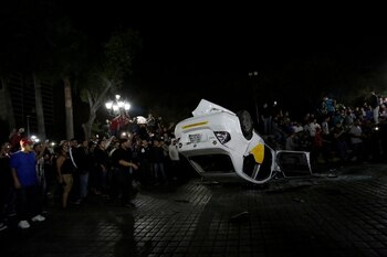 Cientos de personas irrumpieron en