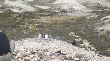 La “Laguna del Hunco”, ubicada