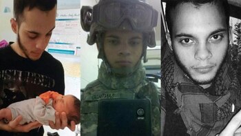 Tres imágenes de Esteban Santiago