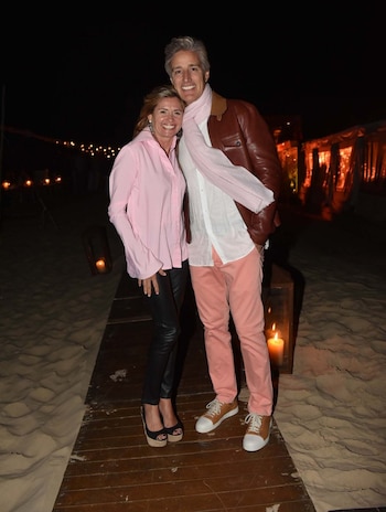 María Laura Leguizamón y Marcelo