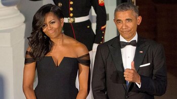 Michelle y Barack Obama. (Foto