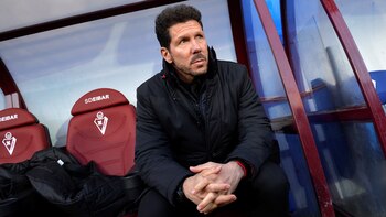 Simeone llegó al Atlético Madrid