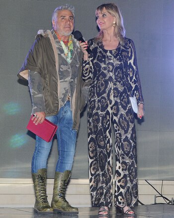 Teté Coustarot, con Di Domenico