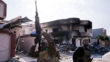 Soldados iraquíes en Mosul (AFP)