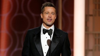 Brad Pitt en los Globos