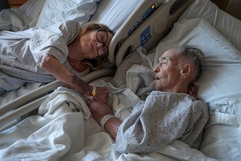 George Morris junto a su