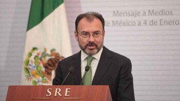 El canciller mexicano Luis Videgaray