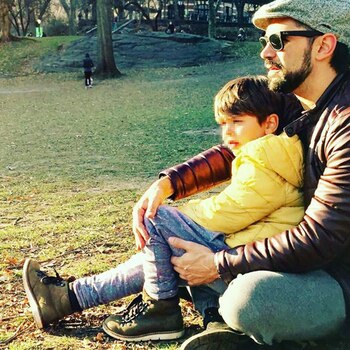 Gonzalo junto con Eloy, en