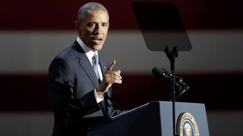 El presidente estadounidense Barack Obama