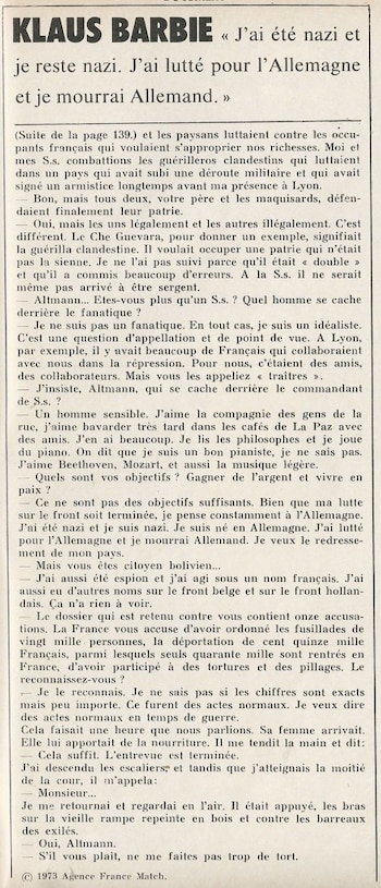 “J’ai été nazi et je