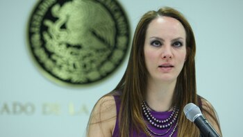 La senadora Gabriela Cuevas (PAN)