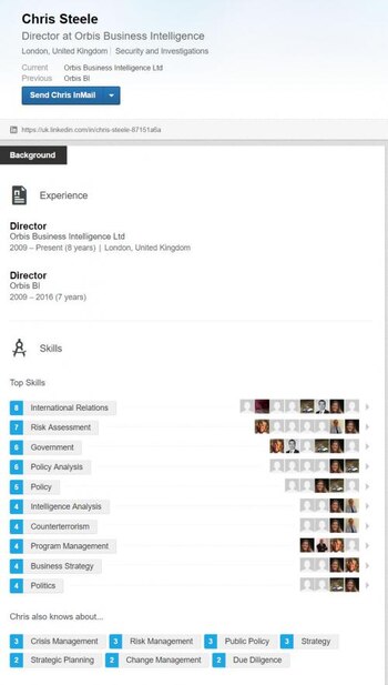 El perfil de Chris Steel