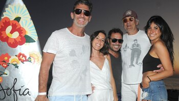 Amigos compartieron el atardecer único