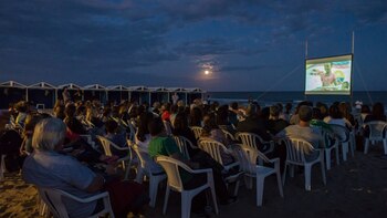 La costa de Pinamar se