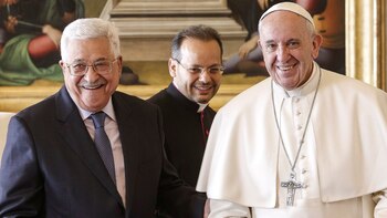 El papa Francisco con Mahmud