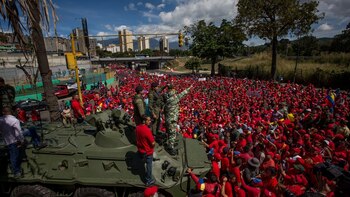 Desfile cívico militar del ejército