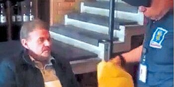 Momento en que el ex