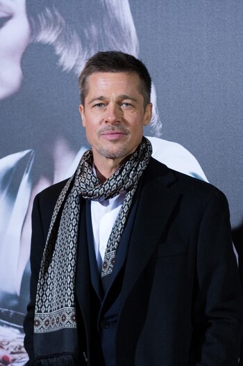 Brad Pitt en la premiere