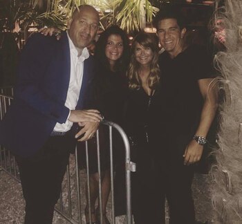 Amalia Granata junto a Leo