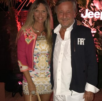 Cristiano Rattazzi junto a Lourdes