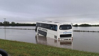 Los pasajeros debieron ser rescatados