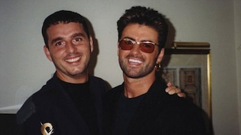 George Michael junto a su