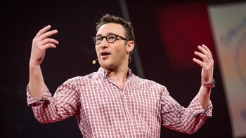 Simon Sinek durante una charla