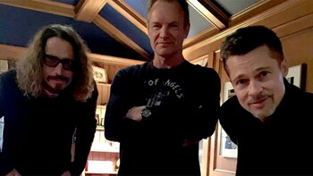 Brad Pitt, Chris Cornell y