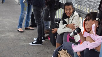 Cubanos varados en México (EFE)