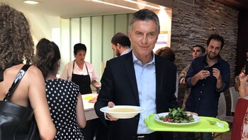 Mauricio Macri estuvo en el