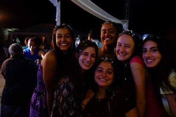 También hubo momentos para salir