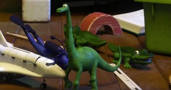 Arlo tiene una fugaz (muy