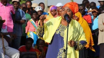 La diputada Mishi Mboko, impulsora