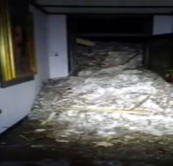 La nieve bloqueó todos los