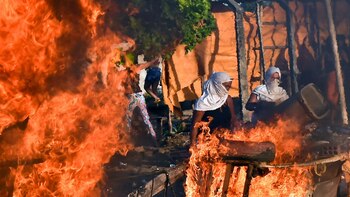 Familiares de los presos protestaron