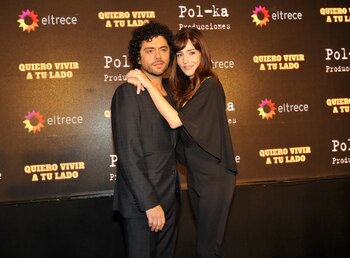 Alberto Ajaka y Paola Krum