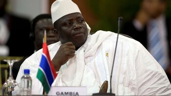 Yahya Jammeh se exilió en