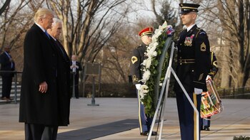 Trump, en la tumba al