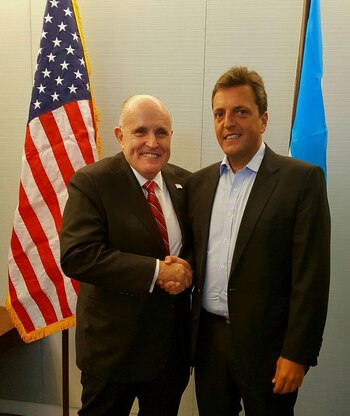 Sergio Massa se reunió con