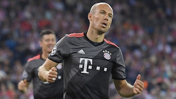 Arjen Robben amplió su contrato