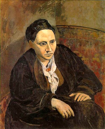 Gertrude Stein inmortalizada por Picasso