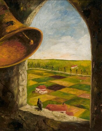 Uno de los cuadros de