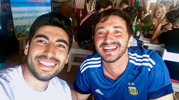 Facundo Moyano y Martín Yesa