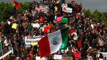 Manifestaciones en contra del Gasolinazo