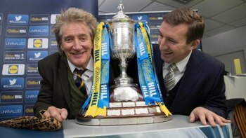 El cantante se mostró muy