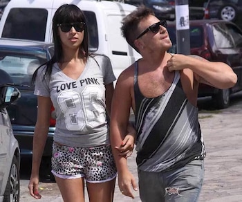 Tamara Gala y Fede Bal